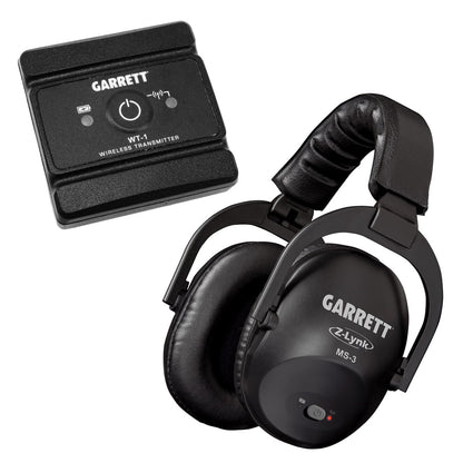 Garrett MS-3 Z-Lynk Wireless Headphone Kit for Metal Detectors