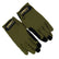 Close-up of Garrett gloves touchscreen compatible fingertips and hook-and-loop closure