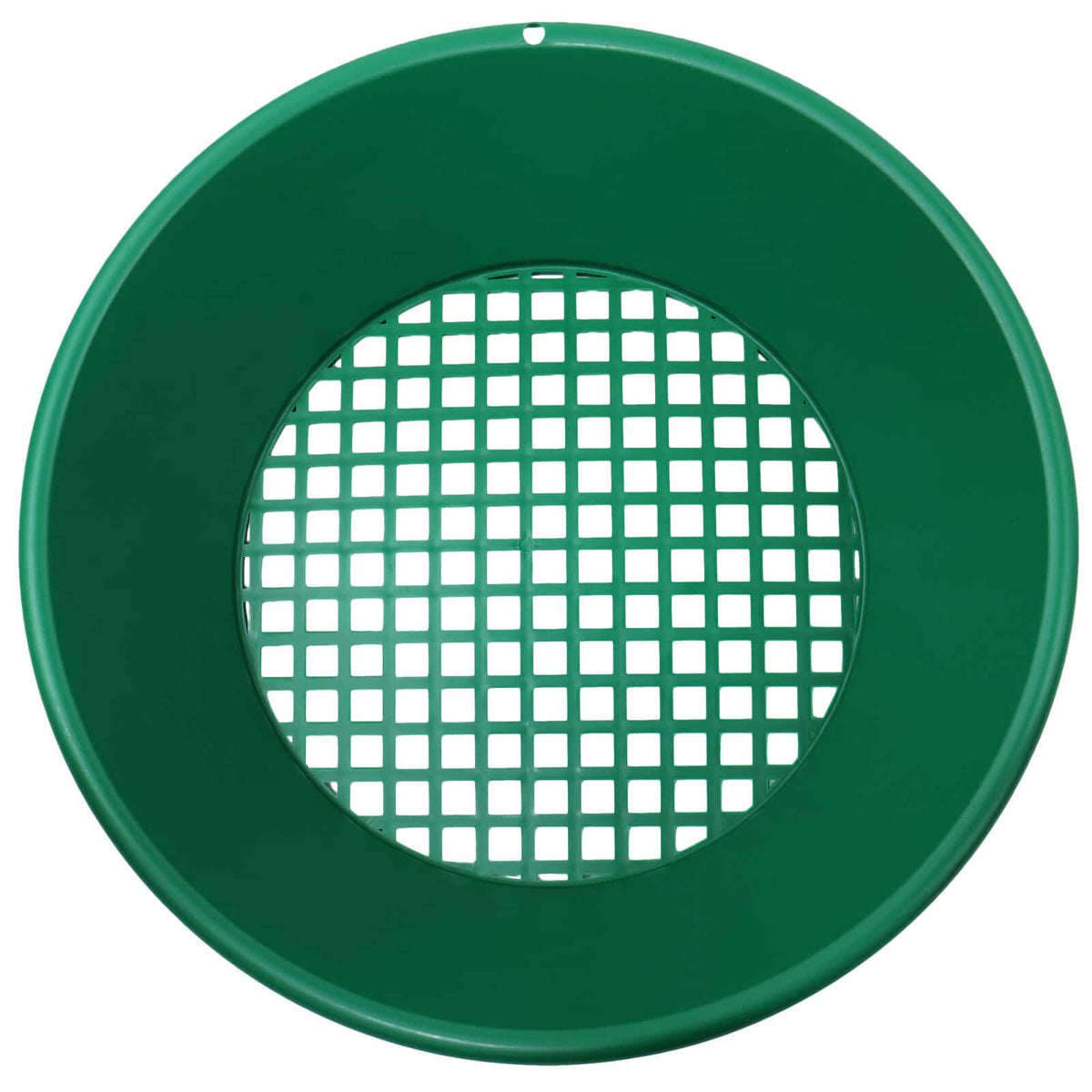 Garrett 14-inch Sifter & Classifier with green plastic frame and 1/2-inch mesh screen for 5-gallon bucket gold prospecting