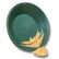 Green Garrett Super Sluice 15 inch gold pan with gold flakes caught along the riffles