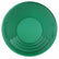 Garrett 14 inch green gravity trap gold pan showing deep throat funnel design