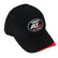Garrett AT MAX black baseball cap front view showing embroidered logo