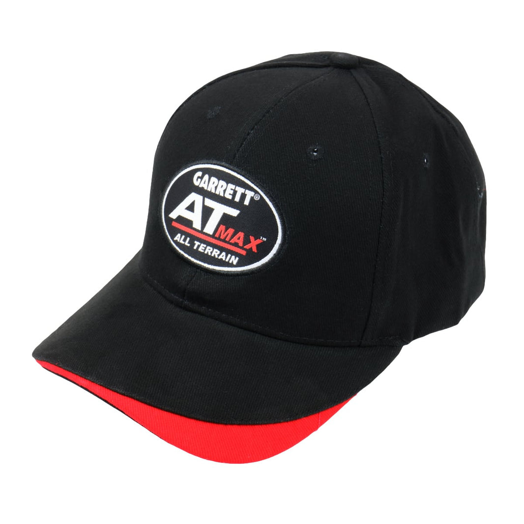 Garrett AT MAX baseball cap side profile with velcro strap visible