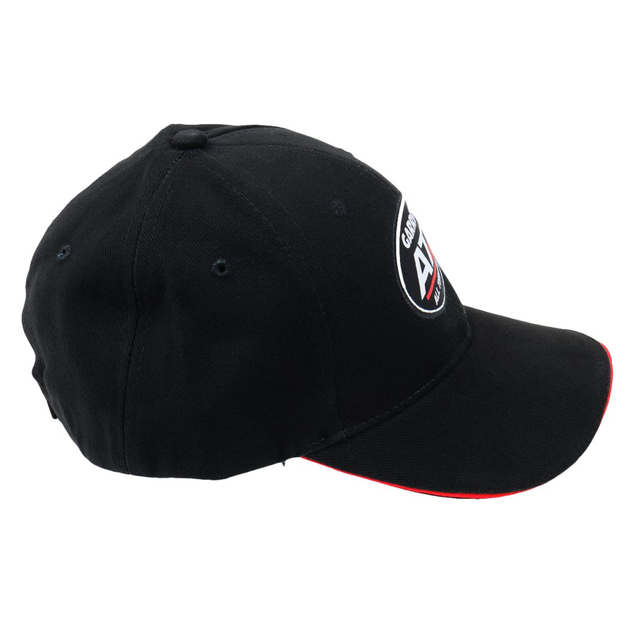 Garrett AT MAX baseball cap worn showing comfortable fit