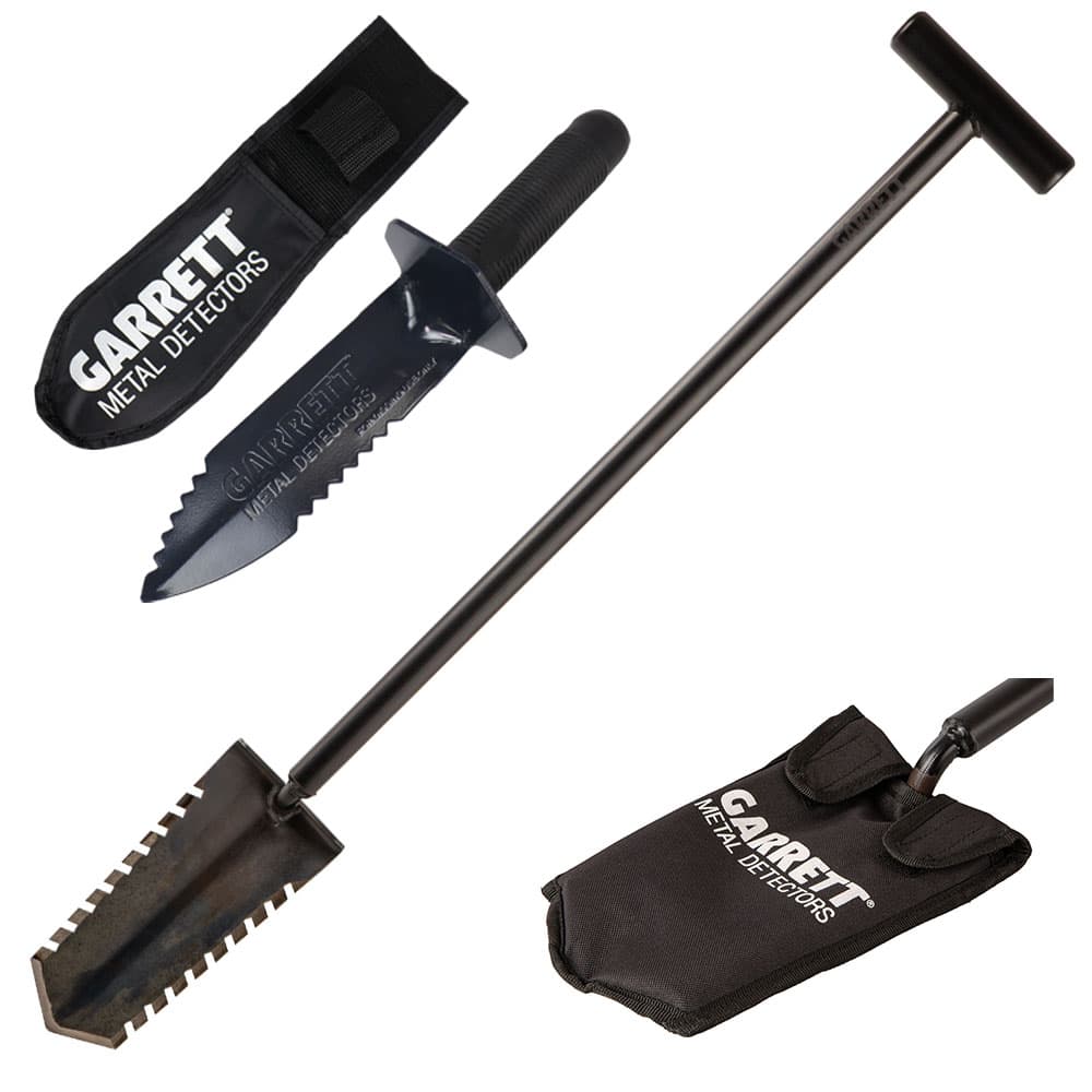 Garrett Razor Relic Shovel and Garrett Edge Digger