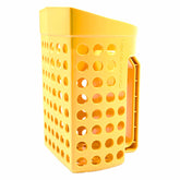 Close-up view of Nokta plastic sand scoop construction and build quality