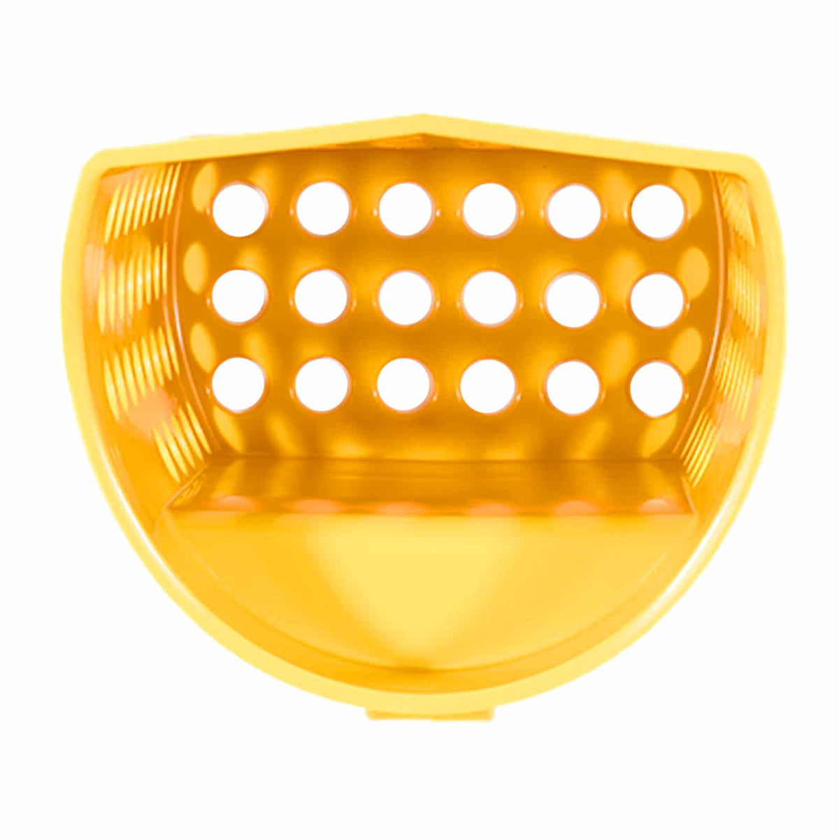 Nokta sand scoop sifting holes pattern for efficient sand filtering