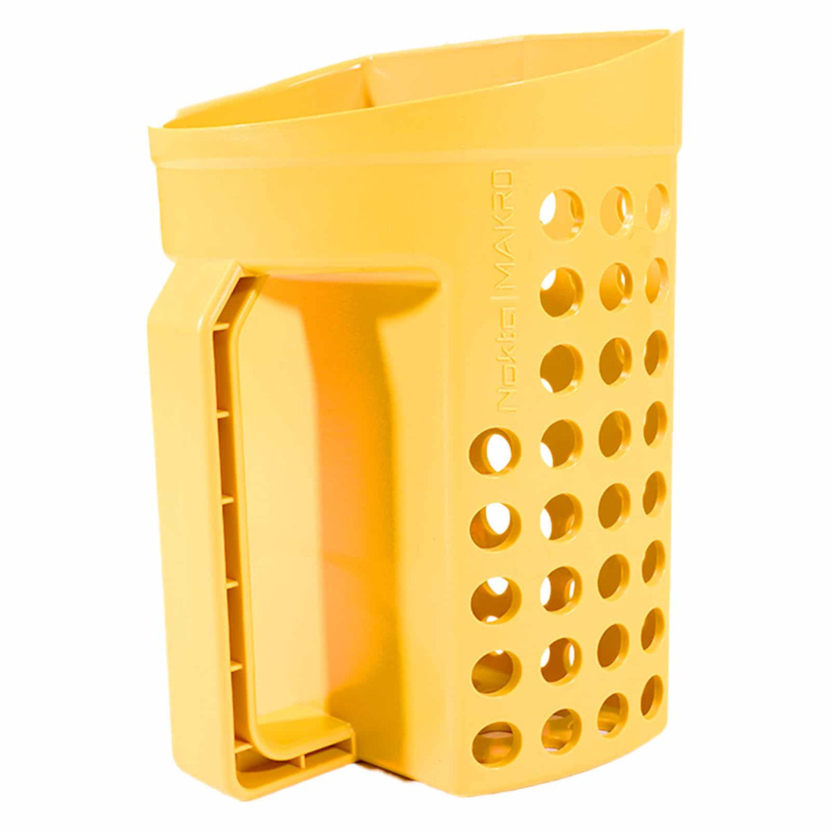 Nokta sand scoop side profile displaying compact 5x5.5x8 inch dimensions
