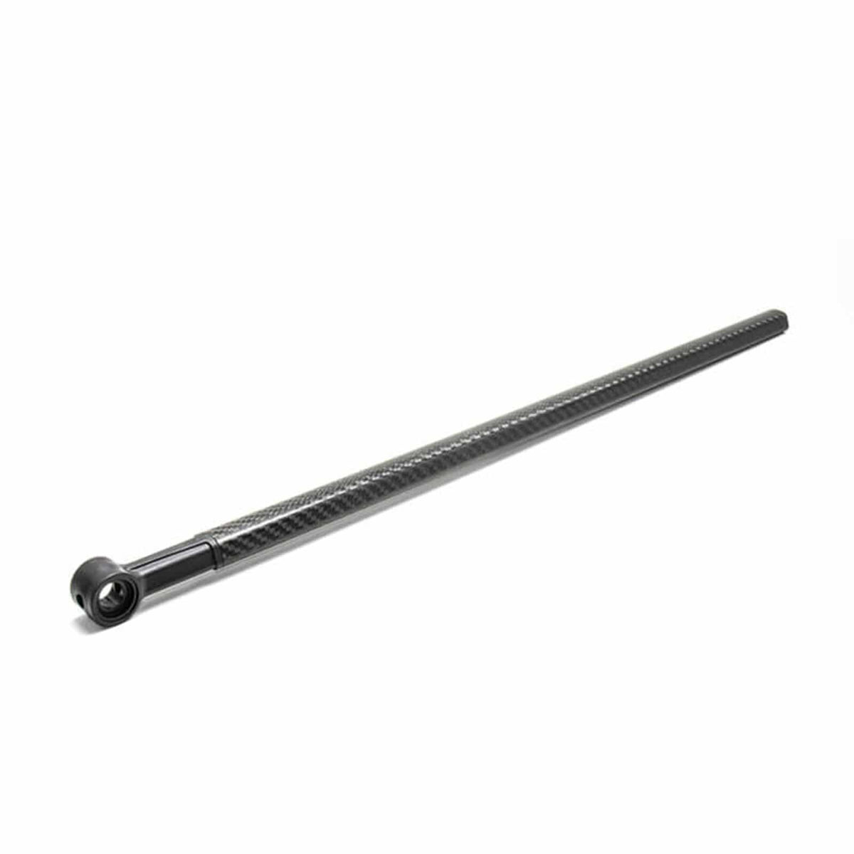 Nokta carbon fiber lower shaft component showing lightweight construction and connector end