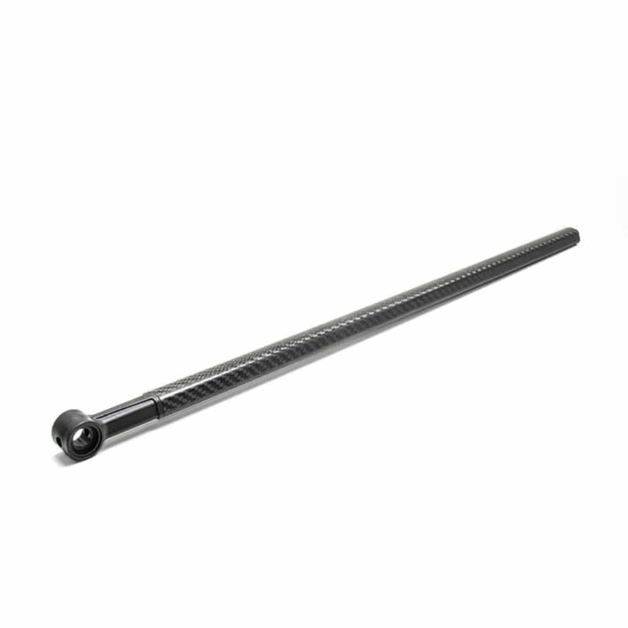 Nokta carbon fiber lower shaft component showing lightweight construction and connector end