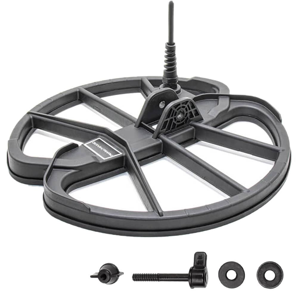 Nokta SP28 11 inch semi-elliptical DD search coil with protective cover for Simplex+ metal detector