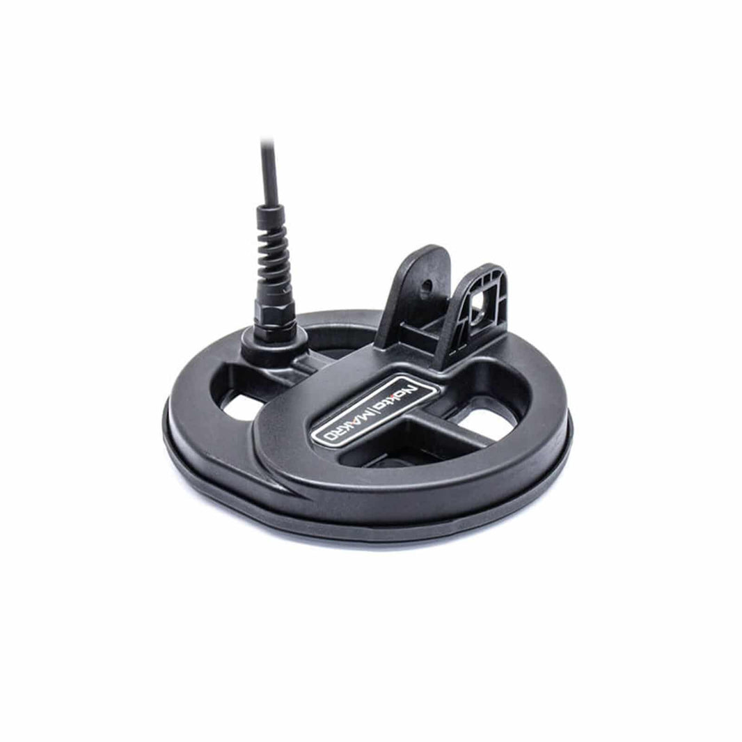 Nokta LG15 6-inch DD waterproof search coil with protective cover and mounting hardware for Legend metal detector