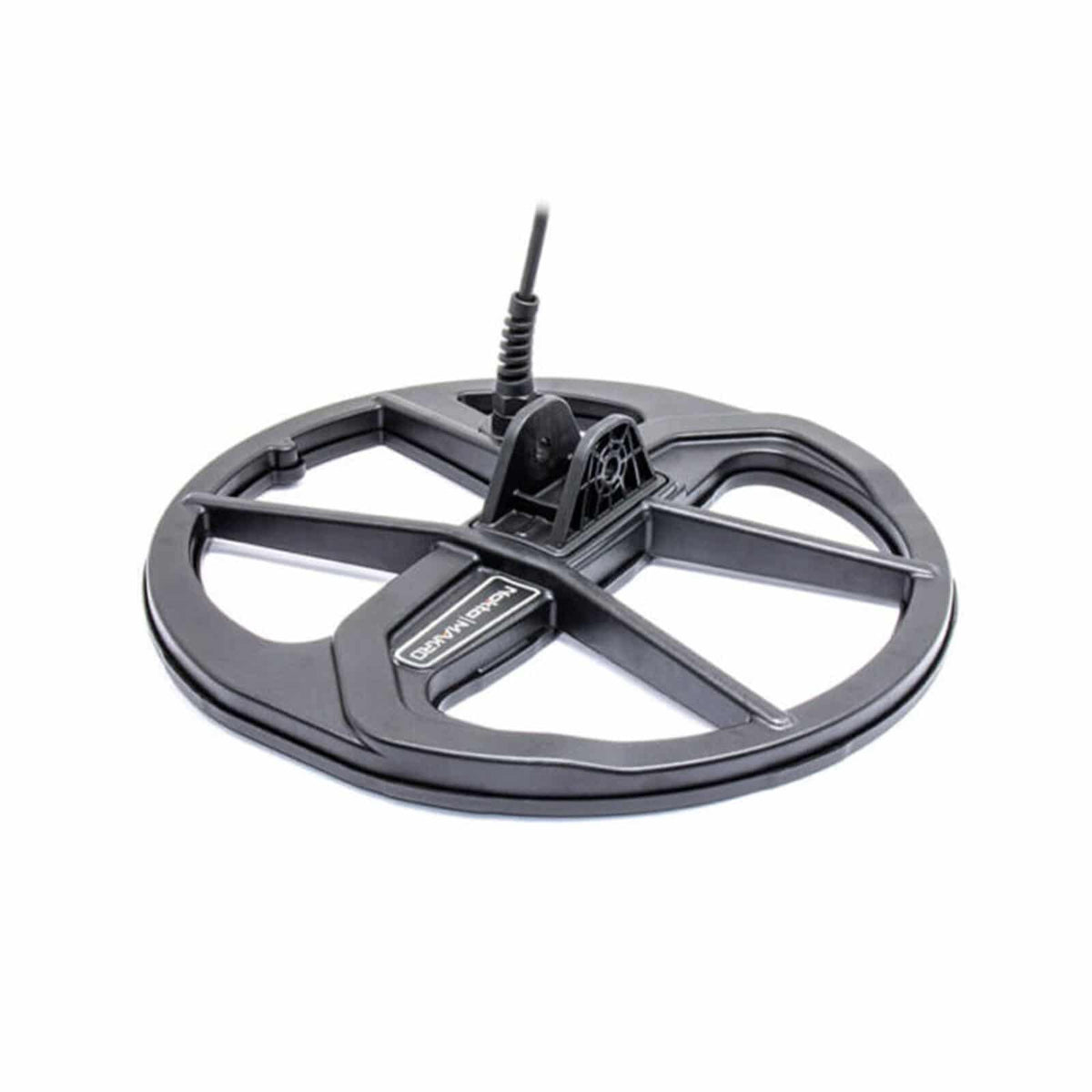 Nokta LG28 11-inch DD waterproof search coil for Legend metal detector with protective cover and mounting hardware