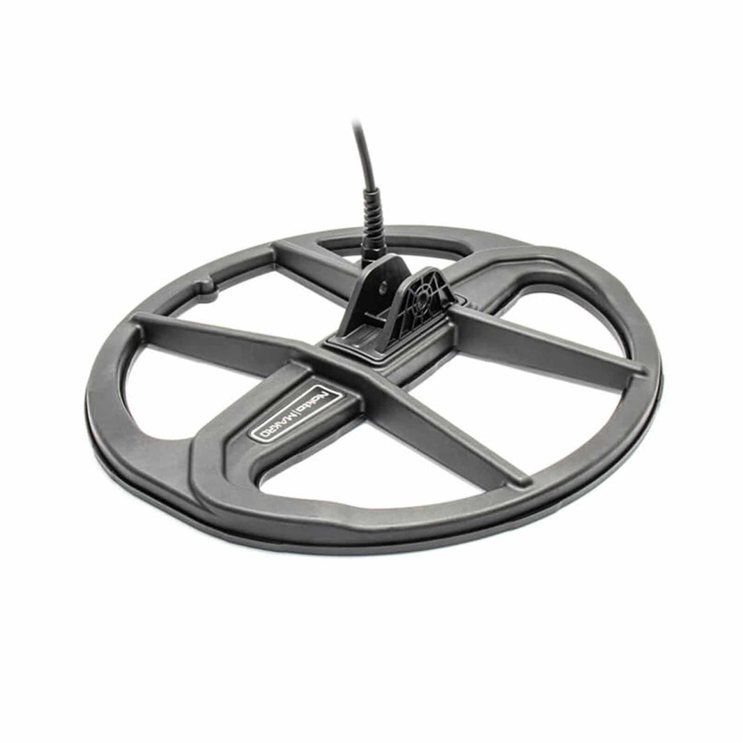 Nokta LG35 13.5x12.5 inch DD waterproof search coil for Legend metal detector with black housing and cable