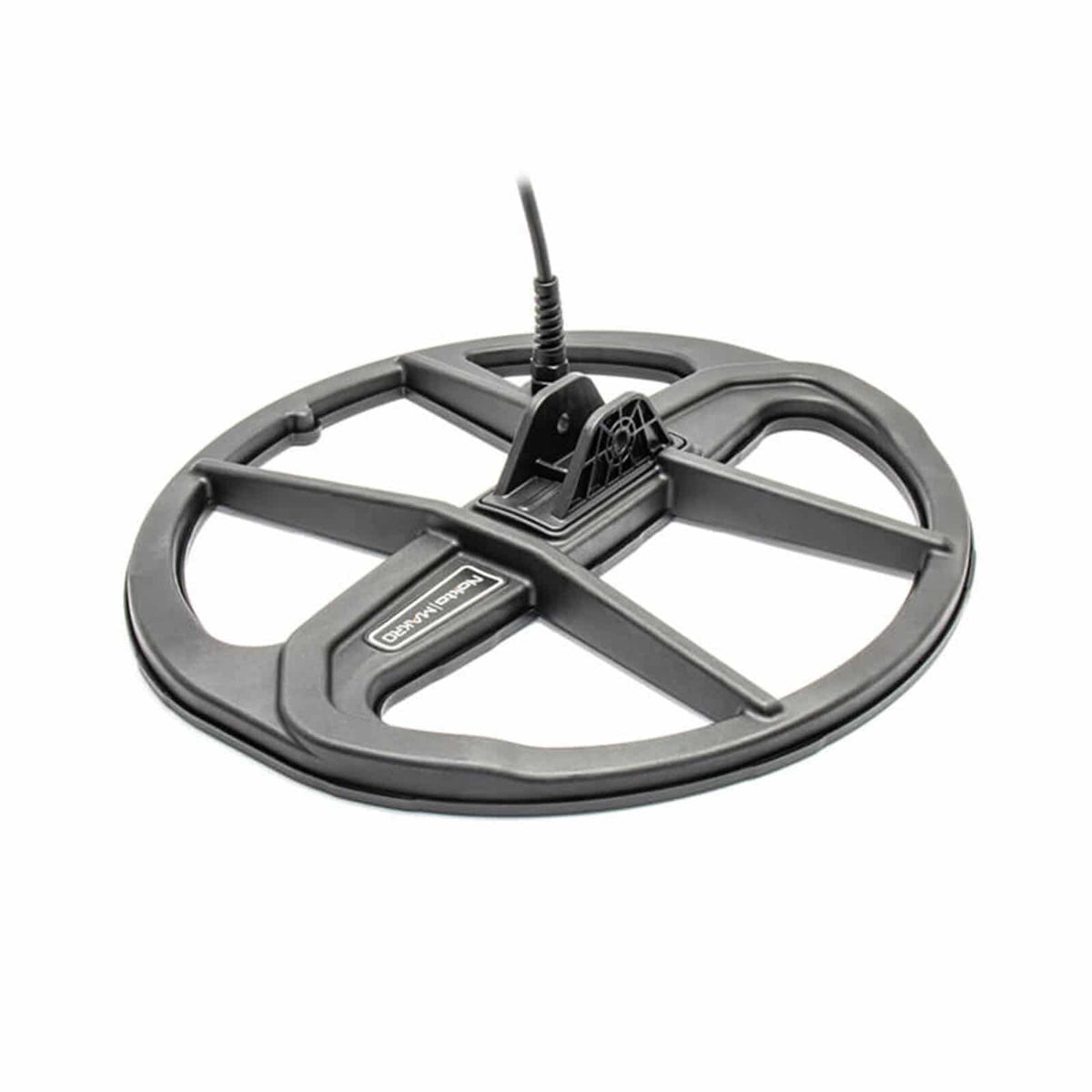Nokta LG35 13.5x12.5 inch DD waterproof search coil for Legend metal detector with black housing and cable