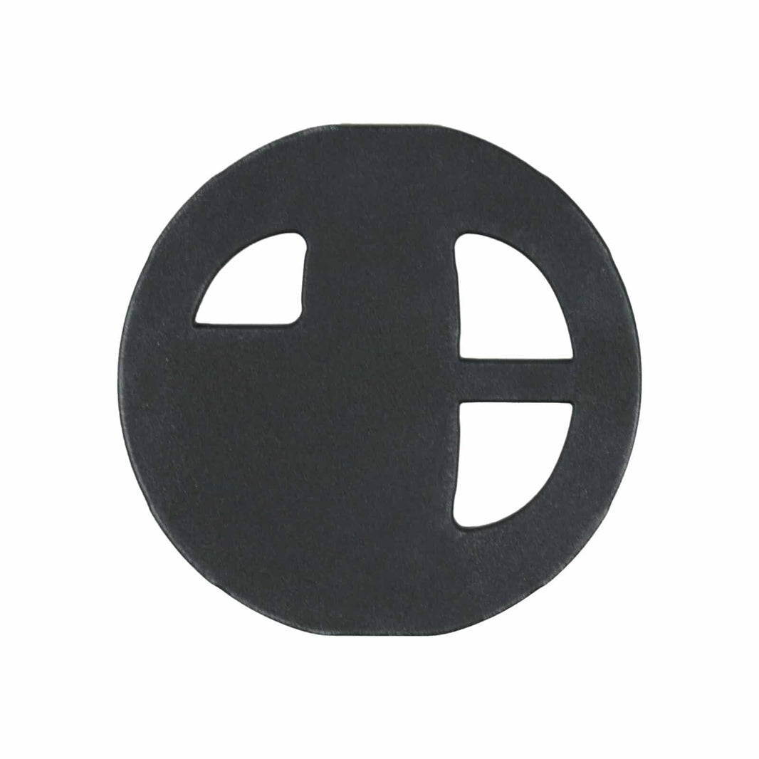 Nokta 6-inch LG15 search coil cover for Legend metal detector front view