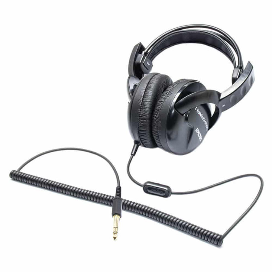 Nokta Koss over-ear headphones with 6.3mm jack for metal detecting