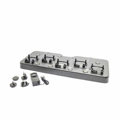 Nokta Multi Docking Station with charging adapter and international plugs for NMS20 NMS30 metal detectors