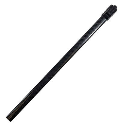 Close-up view of Nokta Legend carbon fiber shaft construction details