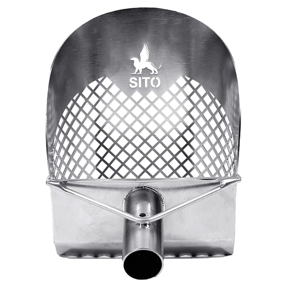 Heavy Duty SITO Scoop 7.8" x 4.7" with Diamond Holes