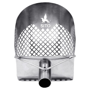 Heavy Duty SITO Scoop 7.8" x 4.7" with Diamond Holes