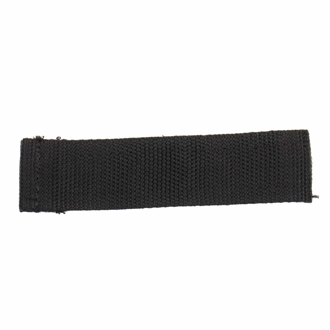 Close-up view of Nokta armrest strap attachment hardware and padding