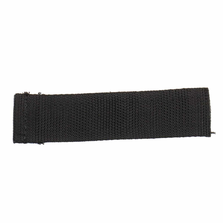Close-up view of Nokta armrest strap attachment hardware and padding