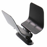 Close-up view of Nokta CF77 armrest construction and build quality