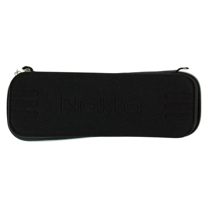 Nokta carrying pouch open displaying interior compartment for pinpointer storage