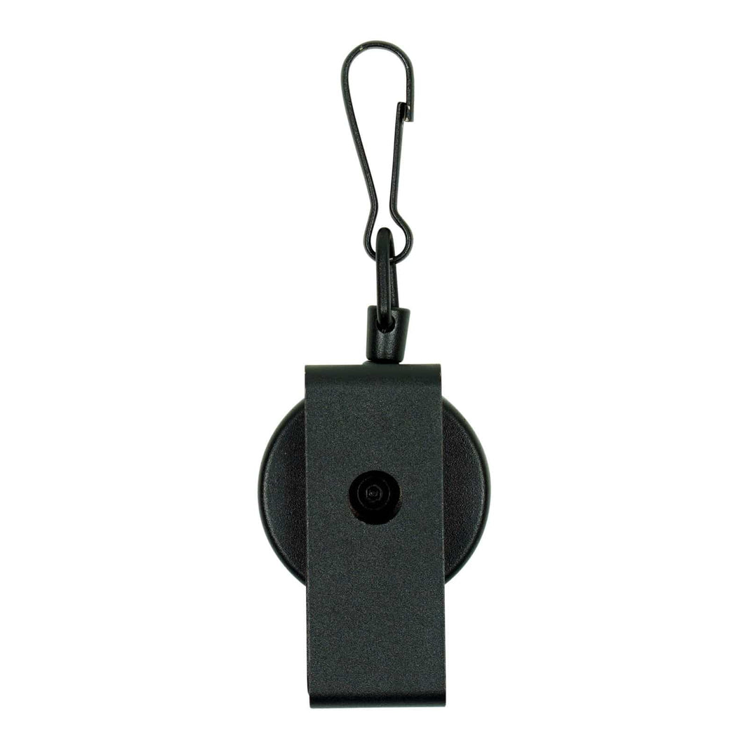 Close-up view of Nokta Pointer lanyard connection point and clip