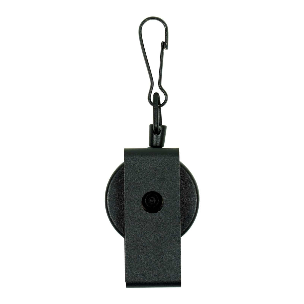Close-up view of Nokta Pointer lanyard connection point and clip