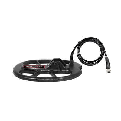 Nokta RC29V 11×7 DD search coil with protective cover for Racer 2 metal detector