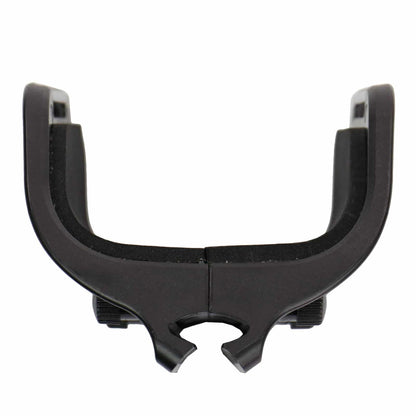 Close-up view of Nokta armrest adjustment mechanism and padding