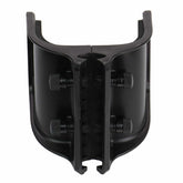 Side profile of Nokta armrest showing ergonomic curved design