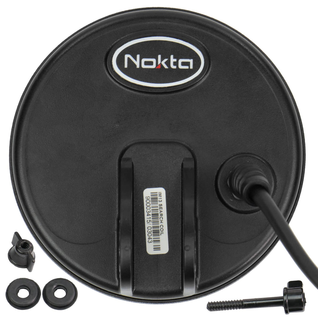 Nokta IM13 5 inch waterproof DD search coil for Impact metal detector with protective cover