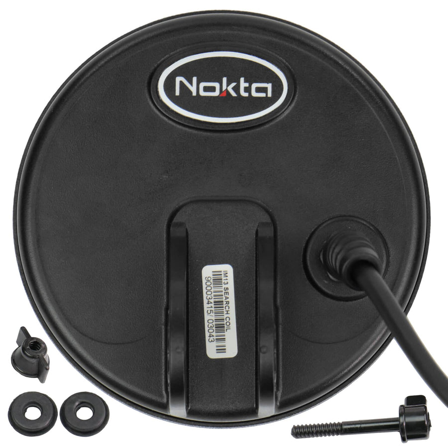 Nokta IM13 5 inch waterproof DD search coil for Impact metal detector with coil cover