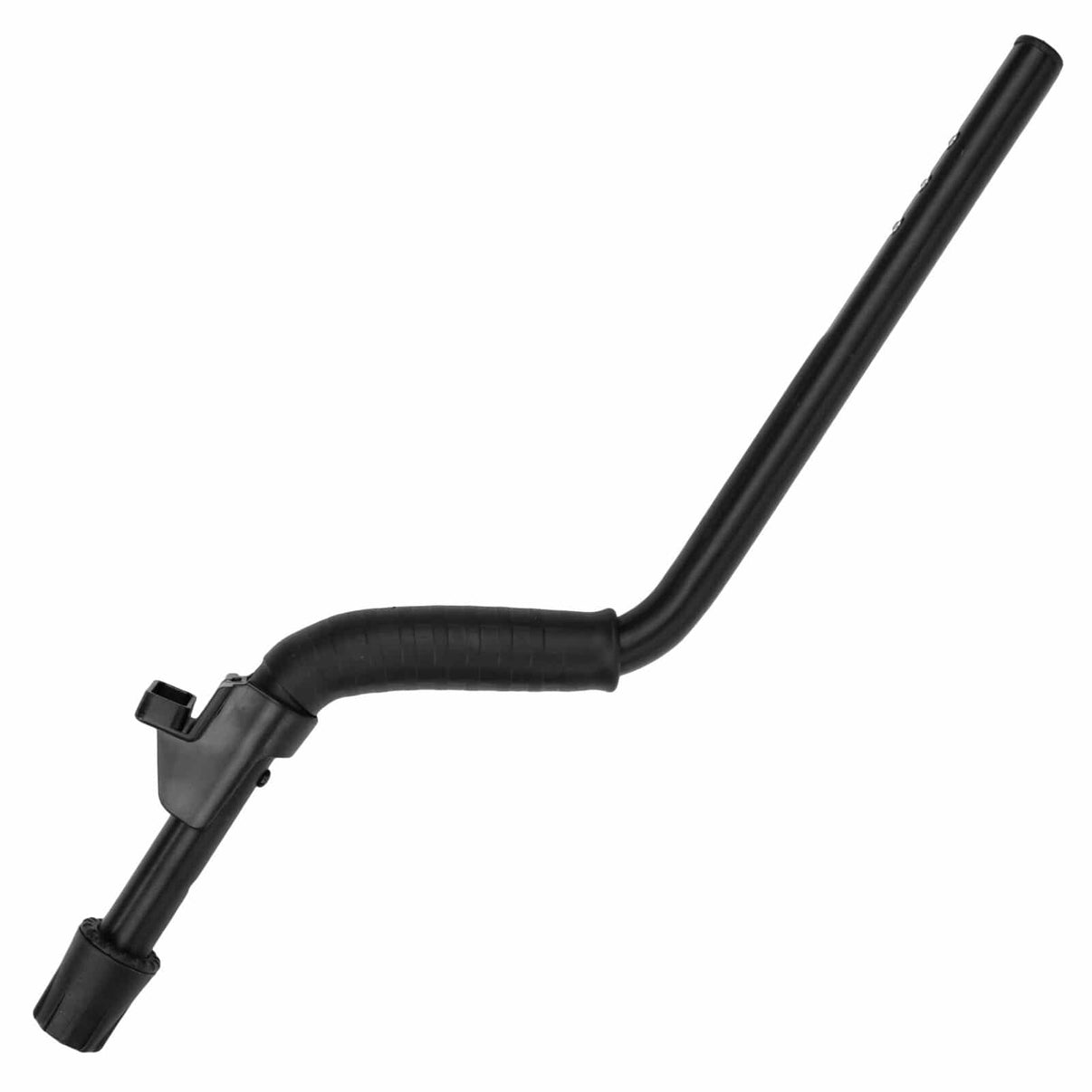 Nokta Upper S Rod for Kruzer metal detector showing black construction