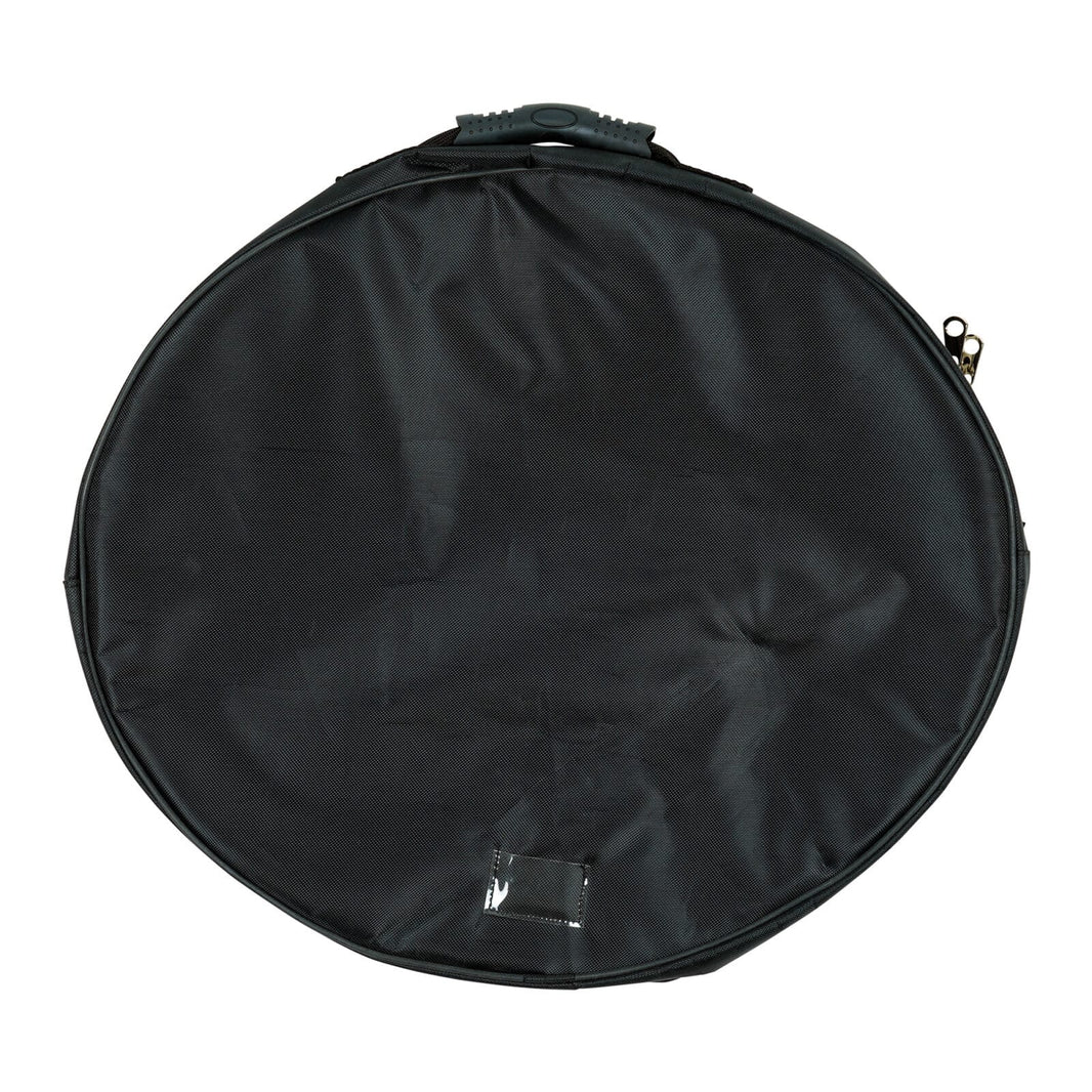 Close-up view of Nokta carrying bag construction and handle design