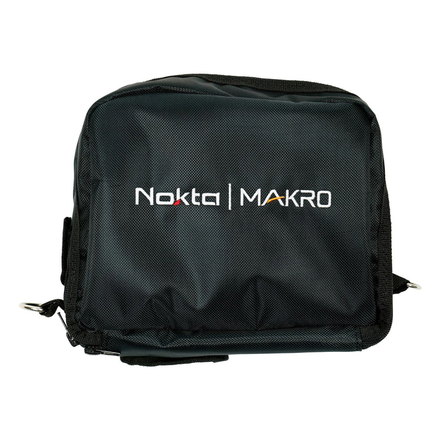 Nokta system box carrying case closed, showing durable black exterior construction