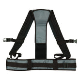 Close-up view of Nokta Invenio harness attachment points and padding details