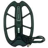 Nokta INV28 11x7 waterproof DD search coil with black coil cover