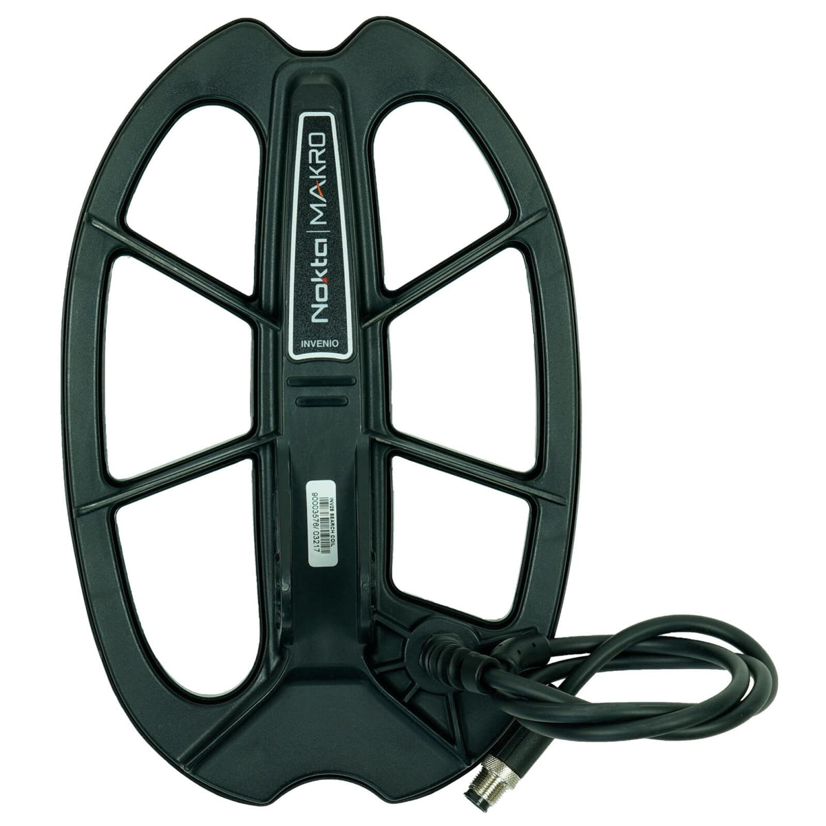 Nokta INV28 11x7 DD waterproof search coil with protective cover for Invenio metal detector