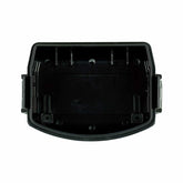 Close-up view of Nokta battery compartment cover showing secure locking mechanism