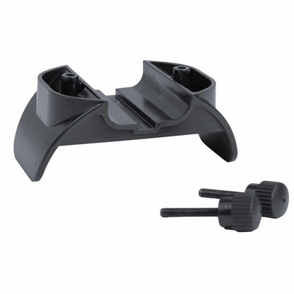 Nokta external battery pod mounting hardware components displayed
