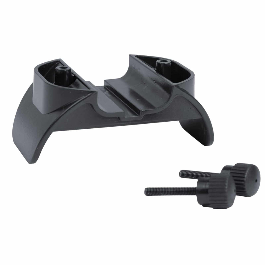 Nokta external battery pod mounting hardware components displayed