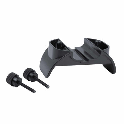 Nokta battery pod stand showing secure mounting system