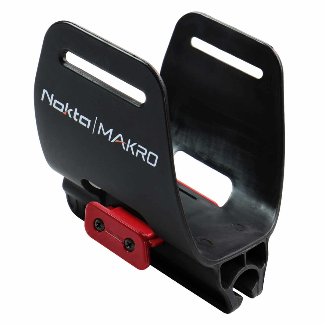 Nokta Anfibio replacement armrest component showing mounting hardware