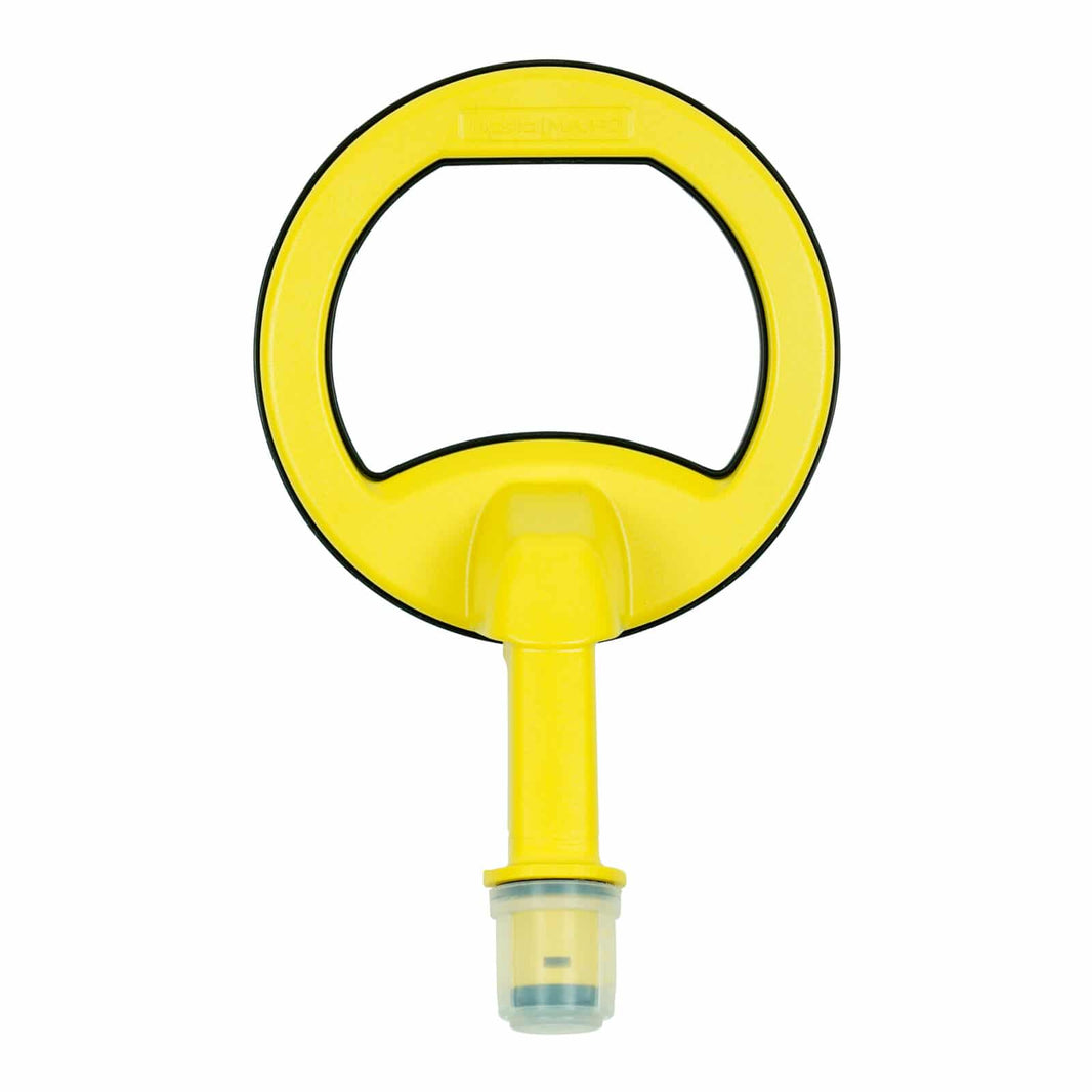 Nokta 5.5-inch yellow waterproof scuba coil for PulseDive detector with protective cover