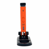 Quest Scuba Tector Pro orange and black front view against white background