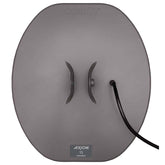 Garrett Axiom 13 x 11 inch Mono search coil, gray semi-elliptical solid design with cable